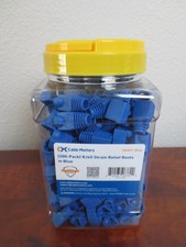 Cable Matters 200-Pack RJ45 Strain Relief Boots In Blue 180001-Blue picture