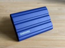 Samsung T7 Shield 1TB Blue Rugged Portable External SSD USB 3.2 Gen 2 picture