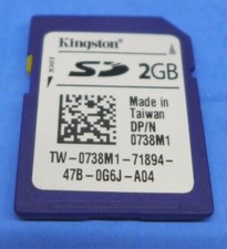 Genuine Kingston 2GB SD Card Dell Poweredge 738M1 picture
