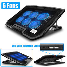 Laptop Cooling Pad Gaming Laptop Cooler Quiet Fans USB Port for 11