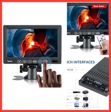 7 Inch Small HDMI Monitor 1024x600 IPS Portable 1080P VGA with Speakers Remote picture