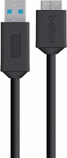 Belkin USB 3.0 Micro Cable (F3U166b03)  Brand New, Sealed picture