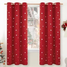  Christmas Curtains for Living Room 72 Inch 42