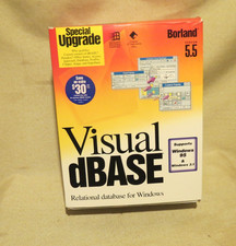 Borland Visual DBase 5.5 Windows 95 & 3.1 GUIDES AND MANUALS only picture