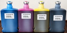 COMPATIBLE MAX2 ECO SOLVENT INK REFILL FOR ROLAND PRINTERS (C-Y-M-K) picture