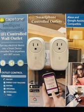 Capstone Intelligent Programmable WiFi Controlled Wall Outlet  *FREE SHIPPING picture