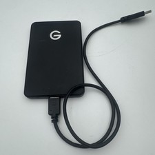 G-Technology G-Drive Mobile 1TB USB 3.0 External Hard Drive BLK Metal Case picture