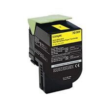 2x Compatible Lexmark CS310DN Yellow Toner Cartridge For 70C1HY0 701HY Hi Yield picture