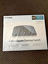 New D-Link DGS-1008G 8-Port Desktop Gigabit Ethernet Switch Network 10/100/1000 picture