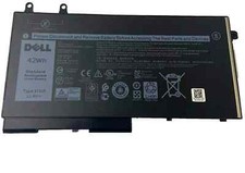 Genuine OEM 42Wh 1V1XF Battery For DELL Precision 3540 Latitude 5400 5500 7VTMN picture
