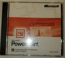 Microsoft PowerPoint Version 2002 Upgrade With CD Key picture