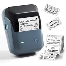 B1Pro Label Maker, 300DPI HD Sticker Printer for Photo, Blue picture