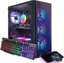 STGAubron Gaming PC Desktop,Core i7 up to 3.9GHz,RX 580, 16G, 512G,W11H picture