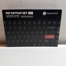 Keychron OSA Profile Double-Shot PBT Keycap Full Keycap Set (141 Keys) - White picture