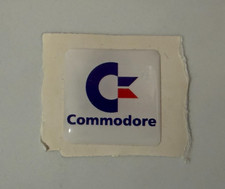 Commodore Logo Label Sticker Domed picture