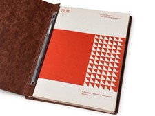 🌟 Vintage 1972 IBM DOS/VS Manual Module 4 Virtual Systems Reference ZY23-4033-0 picture