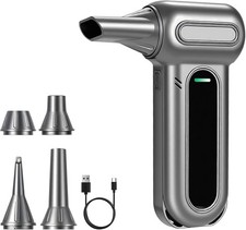 YOGIN Electric Rechargeable Cordless Air Duster 150,000 RPM-3 Gear Adjustable picture