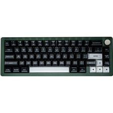 160-Key WOB SA-Liked PBT Keycaps White on Black Custom Set for Mechanical picture