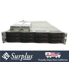 Supermicro 6029TP-HTR 2U Barebone 4 Node Server 12 Bay LFF DDR4 Dual 10GB SFP+ X picture