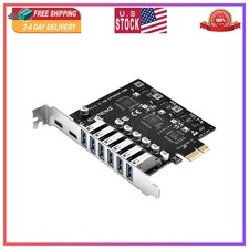 ELUTENG PCIe USB 3.2 Expansion Card 8 Port 6 USB-A 2 USB-C Hub Controller Card picture
