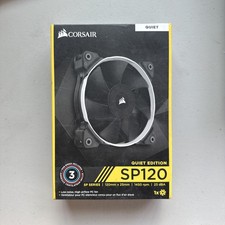 Corsair SP120 Quiet Edition 120mm Static Pressure Fan 3 Pin 12V picture