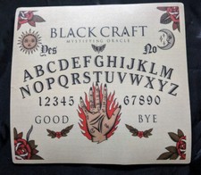 BlackCraft Cult Ouija Board Mouse Pad Non-Slip Mousepad Goth Emo Tattoo Magic picture