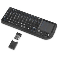 Rii Mini 2.4G Bluetooth Keyboard with Backlit and Touchpad for Smart TV,HTPC picture