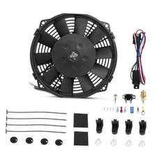 Universal 8-Inch Slim Electric Radiator Cooling Fan Kit – 12V 80W with 8 inch picture