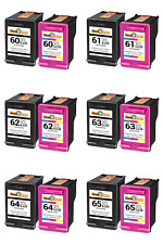 60XL 61XL 62XL 63XL 64XL 65XL For HP Ink Cartridges Combo Lot picture