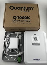 QUANTUM FIBER INTERNET Q1000K SMARTNID MODEM W/ WALL FIBER SPOOL BRACKET picture