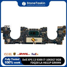 For Dell XPS 13 9300 Motherboard Intel i7-1065G7 8GB FDQ30 LA-H811P GRKMN picture