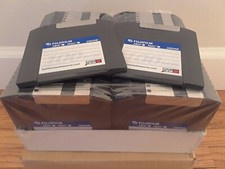 1 to 50 Brand  Iomega Zip Drive Disk FujiFilm Brand 100MB PC  Mac Format G1N picture