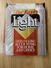 Sealed Dac-Easy Light 1988 Vintage Accounting Computer Software IBM Computers picture