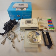 Canon Selphy CP720 Compact Photo Printer AC Adapter USB Manual CD - Parts Only picture