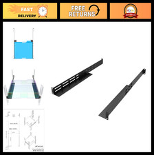Universal 1U Rack Mount Rails - Adjustable 16-29