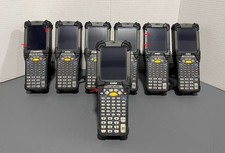 Lot of 7 Symbol MC92N0-G MC9200 Mobile Computer Handheld Barcode Scanners picture