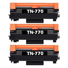 3-Pack TN-770 TN770 Toner Cartridge for MFC-L2750DW HL-L2370DW Printer picture