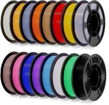 16 Color PLA Filament Bundle Multicolor 3D Printer 1.75mm Individually picture