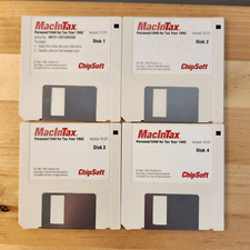 ChipSoft MacInTax Personal/1040 1992 v10.01 3.5