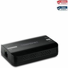 TRENDnet 10G PoE+ Injector, Supplies PoE (15.4W) or PoE+ (30W) TPE-315GI picture