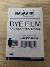 Magicard MA1000K-SILVER Monochrome Ribbon 1000 prints USA, Ships Fast picture