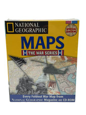 National Geographic Maps The War Series - Special Edition PC CD-ROM New Sealed picture