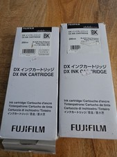 2PK FujiFilm DX Ink Cartridge ~ 200ml Each ~ Black EXP 2025/2022 NEW ~ FAST SHIP picture