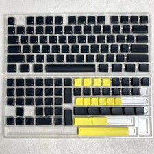 DIXSG Low Profile PBT Keycaps 120 Keys Dye Sub for Cherry MX Vintage Blue picture