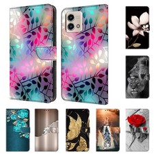 Cat Lion Flower Owl Card Wallet Cover Case For A40 A50 A42 A31 A11 A20S A20E picture