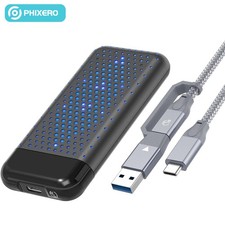 M.2 NVME Enclosure Gen2 PCI-E M.2 SSD Case NVMe External Case RGB 10Gbps picture
