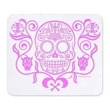 CafePress Day Of The Dead Sugar Skull Mousepad  (1157548794) picture