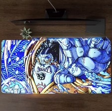 Jinbe One Piece Anime Gaming Standard Playmat Card Pad Mousepad New 24” picture