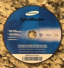 Samsung SyncMaster Monitor Driver MagicTune MultiScreen CD BN59-01127A-03 picture