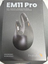New ProtoArc EM11 Pro Ergonomic Bluetooth Mouse, Vertical Mouse NIOB picture